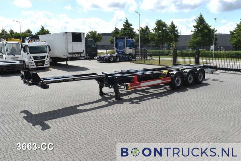 Krone SD BOX LINER | 2x20-40-45ft HC * LIFTACHSE * BPW/SCHEIBE * HECKSCHIEBER * 9x VERFÜGBAR - شاحنات الحاويات/ جسم علوي قابل للتغيير نصف مقطورة: صور 5 Krone SD BOX LINER | 2x20-40-45ft HC * LIFTACHSE * BPW/SCHEIBE * HECKSCHIEBER * 9x VERFÜGBAR - شاحنات الحاويات/ جسم علوي قابل للتغيير نصف مقطورة: صور 5