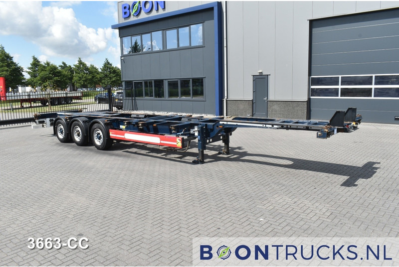 Krone SD BOX LINER | 2x20-40-45ft HC * LIFTACHSE * BPW/SCHEIBE * HECKSCHIEBER * 9x VERFÜGBAR - شاحنات الحاويات/ جسم علوي قابل للتغيير نصف مقطورة: صور 4 Krone SD BOX LINER | 2x20-40-45ft HC * LIFTACHSE * BPW/SCHEIBE * HECKSCHIEBER * 9x VERFÜGBAR - شاحنات الحاويات/ جسم علوي قابل للتغيير نصف مقطورة: صور 4
