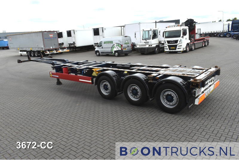 Krone SD BOX LINER | 2x20-40-45ft HC * LIFTAS * BPW/SCHIJF * ACHTERSCHUIVER * 10x AVAILABLE - شاحنات الحاويات/ جسم علوي قابل للتغيير نصف مقطورة: صور 3 Krone SD BOX LINER | 2x20-40-45ft HC * LIFTAS * BPW/SCHIJF * ACHTERSCHUIVER * 10x AVAILABLE - شاحنات الحاويات/ جسم علوي قابل للتغيير نصف مقطورة: صور 3