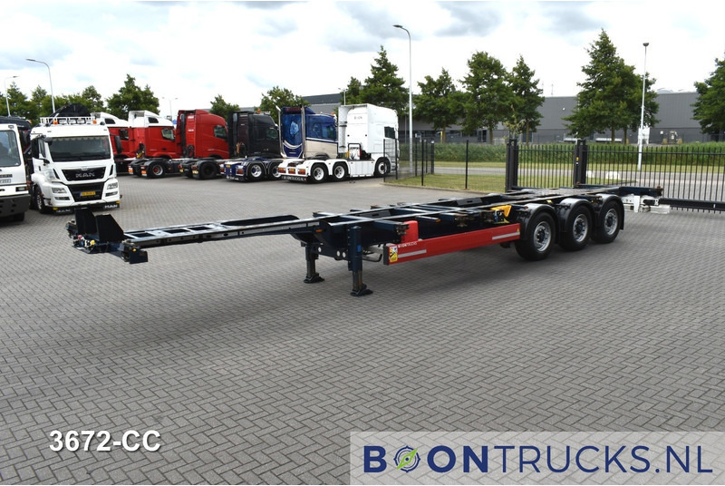 Krone SD BOX LINER | 2x20-40-45ft HC * LIFTAS * BPW/SCHIJF * ACHTERSCHUIVER * 10x AVAILABLE - شاحنات الحاويات/ جسم علوي قابل للتغيير نصف مقطورة: صور 5 Krone SD BOX LINER | 2x20-40-45ft HC * LIFTAS * BPW/SCHIJF * ACHTERSCHUIVER * 10x AVAILABLE - شاحنات الحاويات/ جسم علوي قابل للتغيير نصف مقطورة: صور 5