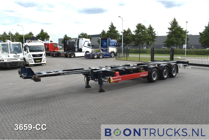 Krone SD BOX LINER | 2x20-40-45ft HC * LIFTAS * BPW/SCHIJF * ACHTERSCHUIVER * 9x BESCHIKBAAR - شاحنات الحاويات/ جسم علوي قابل للتغيير نصف مقطورة: صور 5 Krone SD BOX LINER | 2x20-40-45ft HC * LIFTAS * BPW/SCHIJF * ACHTERSCHUIVER * 9x BESCHIKBAAR - شاحنات الحاويات/ جسم علوي قابل للتغيير نصف مقطورة: صور 5