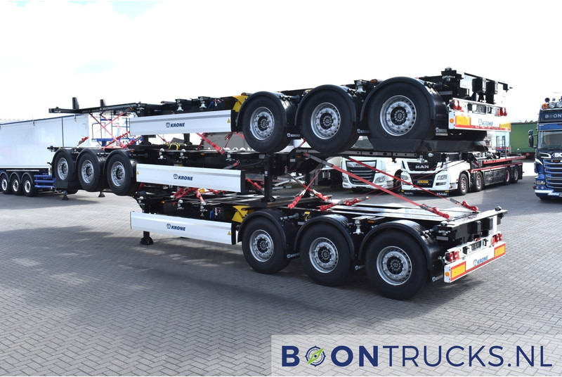 Krone SD BOX LINER NEW / UNREGISTERED | 2x20-40-45ft * LIFT AXLE * DISC BRAKES - شاحنات الحاويات/ جسم علوي قابل للتغيير نصف مقطورة: صور 2 Krone SD BOX LINER NEW / UNREGISTERED | 2x20-40-45ft * LIFT AXLE * DISC BRAKES - شاحنات الحاويات/ جسم علوي قابل للتغيير نصف مقطورة: صور 2