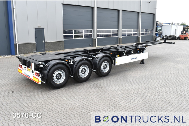 Krone SD BOX LINER NEW / UNREGISTERED | 2x20-40-45ft * LIFT AXLE * DISC BRAKES - شاحنات الحاويات/ جسم علوي قابل للتغيير نصف مقطورة: صور 1 Krone SD BOX LINER NEW / UNREGISTERED | 2x20-40-45ft * LIFT AXLE * DISC BRAKES - شاحنات الحاويات/ جسم علوي قابل للتغيير نصف مقطورة: صور 1
