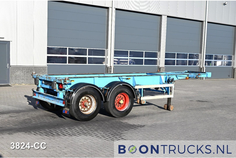 Schweriner Nutzfahrzeuge CS 20 CHASSIS | 20 ft * STEEL SUSPENSION * BPW/DRUM * 9x AVAILABLE - شاحنات الحاويات/ جسم علوي قابل للتغيير نصف مقطورة: صور 1 Schweriner Nutzfahrzeuge CS 20 CHASSIS | 20 ft * STEEL SUSPENSION * BPW/DRUM * 9x AVAILABLE - شاحنات الحاويات/ جسم علوي قابل للتغيير نصف مقطورة: صور 1