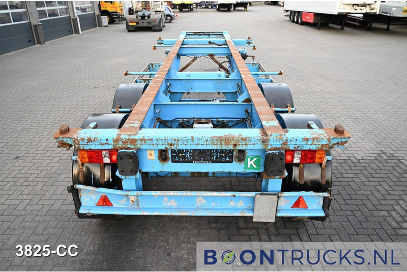 Schweriner Nutzfahrzeuge CS 20 CHASSIS | 20ft * STEEL SUSPENSION * BPW / DRUM * 9x AVAILABLE - شاحنات الحاويات/ جسم علوي قابل للتغيير نصف مقطورة: صور 2 Schweriner Nutzfahrzeuge CS 20 CHASSIS | 20ft * STEEL SUSPENSION * BPW / DRUM * 9x AVAILABLE - شاحنات الحاويات/ جسم علوي قابل للتغيير نصف مقطورة: صور 2