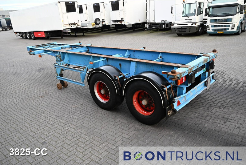 Schweriner Nutzfahrzeuge CS 20 CHASSIS | 20ft * STEEL SUSPENSION * BPW / DRUM * 9x AVAILABLE - شاحنات الحاويات/ جسم علوي قابل للتغيير نصف مقطورة: صور 3 Schweriner Nutzfahrzeuge CS 20 CHASSIS | 20ft * STEEL SUSPENSION * BPW / DRUM * 9x AVAILABLE - شاحنات الحاويات/ جسم علوي قابل للتغيير نصف مقطورة: صور 3