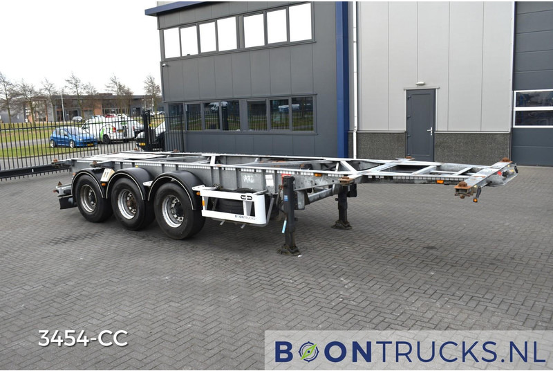 Van Hool 3B0070 TANK CHASSIS | 20-30ft * 3780 Kg * ADR AT/FL/OX * BPW/DISC * GALVANISED - شاحنات الحاويات/ جسم علوي قابل للتغيير نصف مقطورة: صور 4 Van Hool 3B0070 TANK CHASSIS | 20-30ft * 3780 Kg * ADR AT/FL/OX * BPW/DISC * GALVANISED - شاحنات الحاويات/ جسم علوي قابل للتغيير نصف مقطورة: صور 4