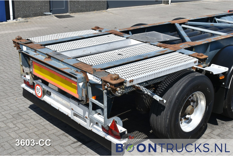 شاحنات الحاويات/ جسم علوي قابل للتغيير نصف مقطورة Van Hool 3B0071 TANK CHASSIS | 20-30ft * ADR: FL, AT, OX * 3840 KG * LIFT AXLE: صور 7