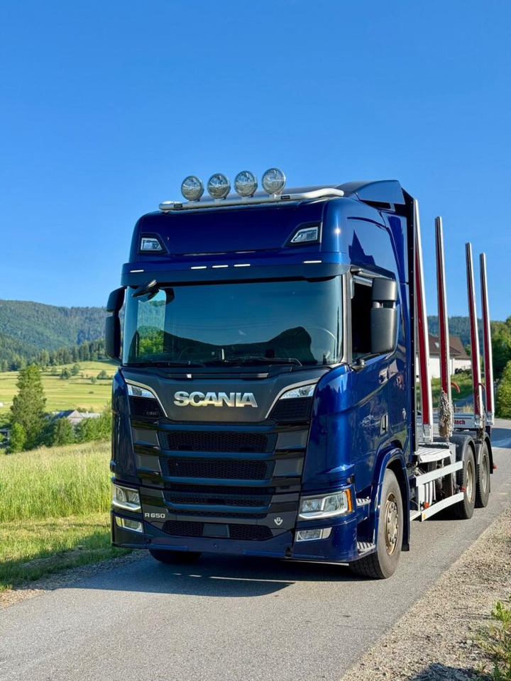 SCANIA 650 V8 6X4 - شاحنة قطع الأشجار: صور 1 SCANIA 650 V8 6X4 - شاحنة قطع الأشجار: صور 1