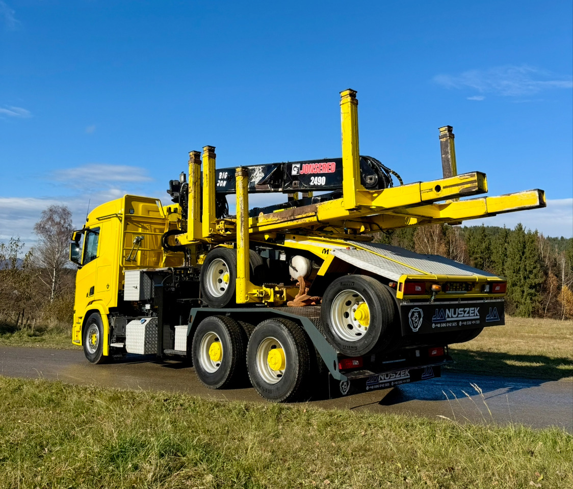 SCANIA R650 - شاحنة قطع الأشجار, شاحنة كرين: صور 4 SCANIA R650 - شاحنة قطع الأشجار, شاحنة كرين: صور 4