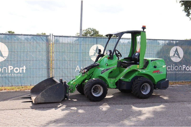 Avant M735 - اللودر بعجل: صور 1 Avant M735 - اللودر بعجل: صور 1
