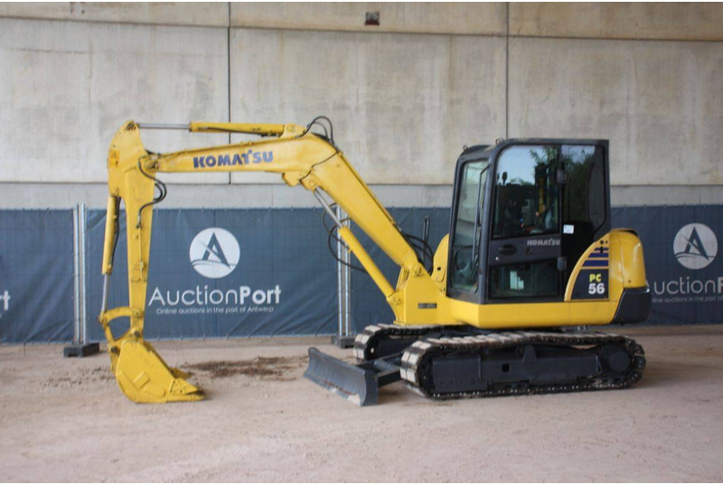 Komatsu PC56-7 - حفارات زحافة: صور 1 Komatsu PC56-7 - حفارات زحافة: صور 1