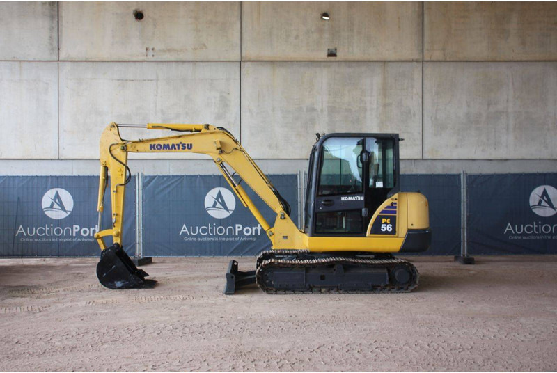 Komatsu PC56-7 - حفارات زحافة: صور 2 Komatsu PC56-7 - حفارات زحافة: صور 2
