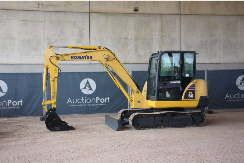 Komatsu PC56-7 - حفارات زحافة: صور 1 Komatsu PC56-7 - حفارات زحافة: صور 1