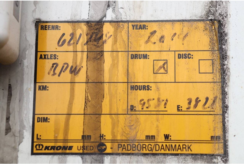 مبردة نصف مقطورة Krone Cool Liner TKS SD: صور 14 مبردة نصف مقطورة Krone Cool Liner TKS SD: صور 14