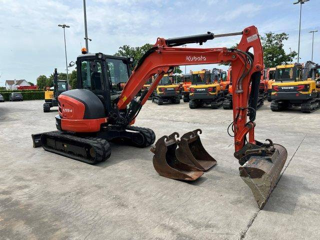 Kubota U55-4 - حفارات زحافة: صور 3 Kubota U55-4 - حفارات زحافة: صور 3
