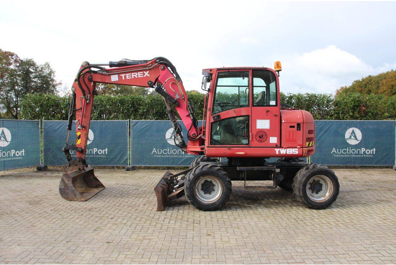 Terex TW85 - حفارة على عجلات: صور 2 Terex TW85 - حفارة على عجلات: صور 2
