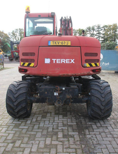 Terex TW85 - حفارة على عجلات: صور 4 Terex TW85 - حفارة على عجلات: صور 4