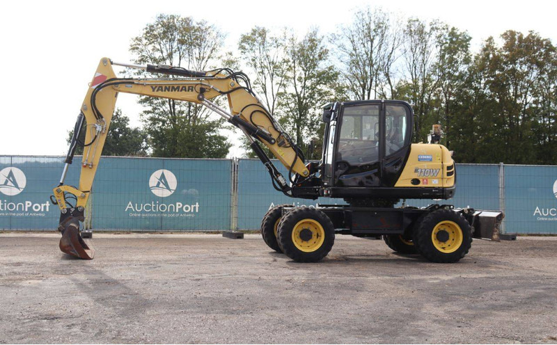 Yanmar B110W - حفارة على عجلات: صور 1 Yanmar B110W - حفارة على عجلات: صور 1