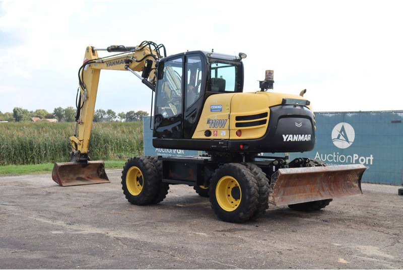 Yanmar B110W - حفارة على عجلات: صور 4 Yanmar B110W - حفارة على عجلات: صور 4