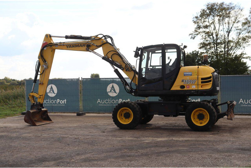 Yanmar B110W - حفارة على عجلات: صور 3 Yanmar B110W - حفارة على عجلات: صور 3
