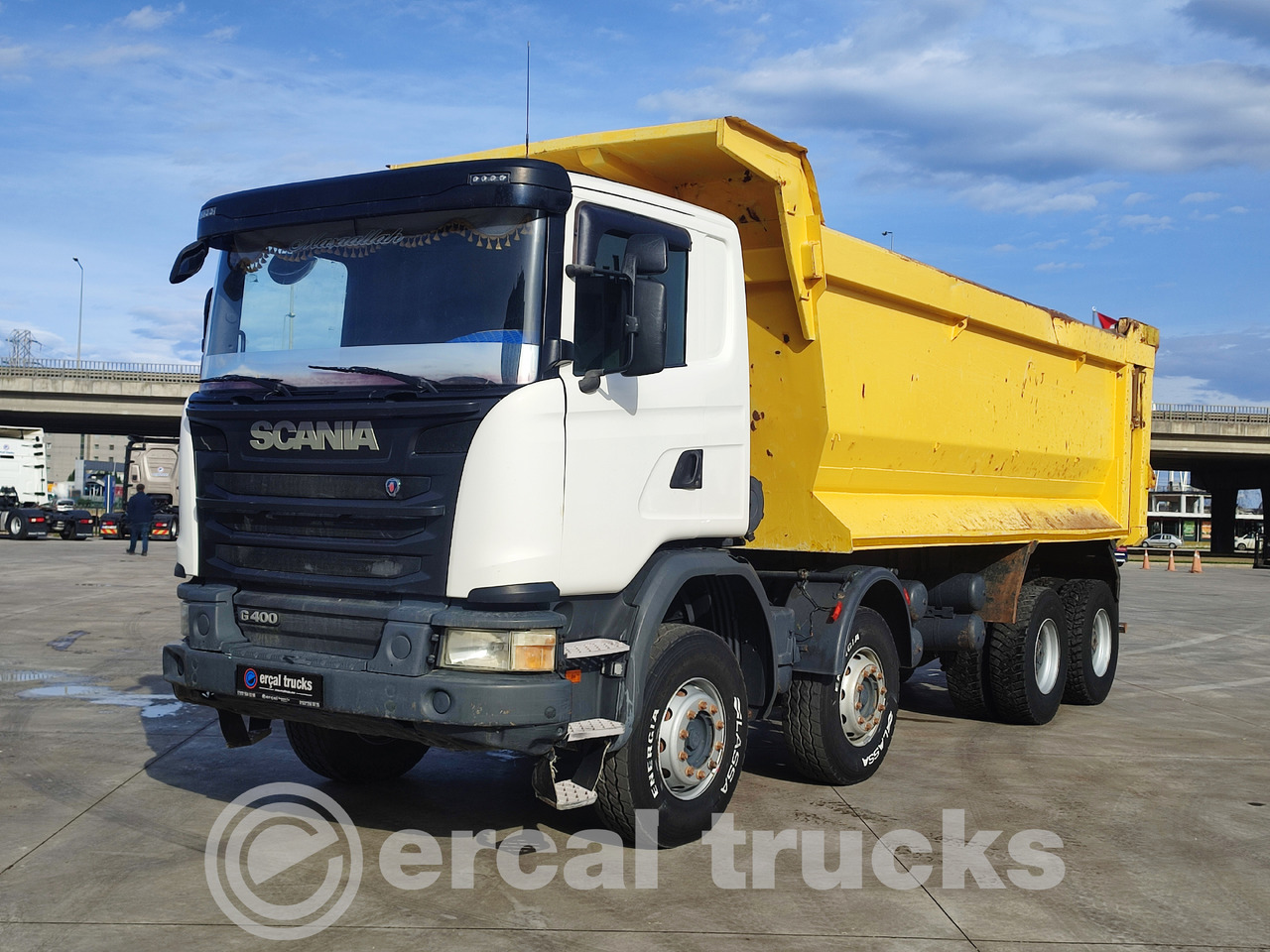 2015 SCANIA G400 - 8X4 - E5 - Manual- Big Axle- 25 M3 Hardox Tipper - قلابات: صور 1 2015 SCANIA G400 - 8X4 - E5 - Manual- Big Axle- 25 M3 Hardox Tipper - قلابات: صور 1