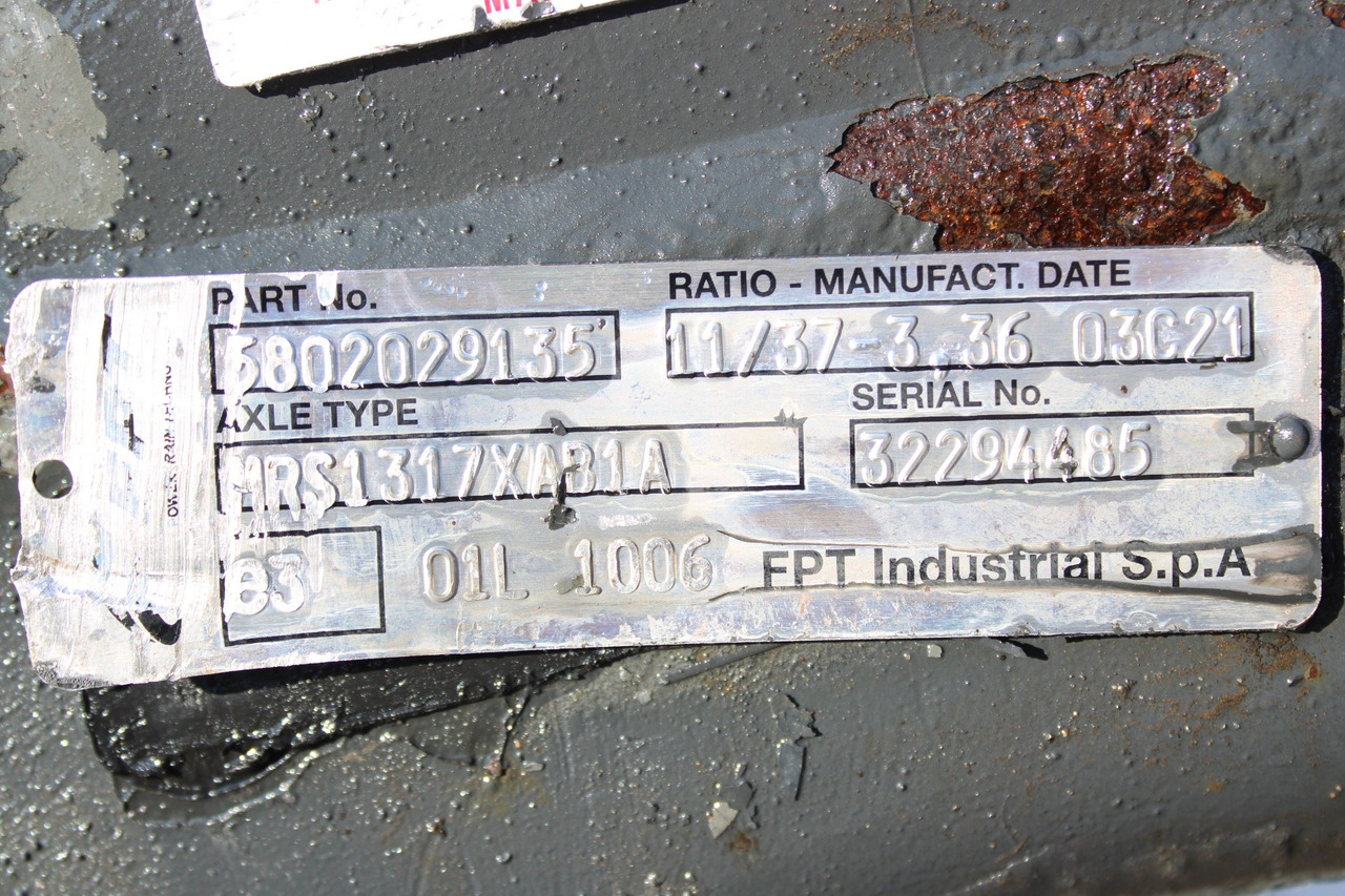 AXA SPATE MRS1317X IVECO S-WAY 5802029135, 5802033354, 42575876 - المحور الخلفي - شاحنة: صور 3 AXA SPATE MRS1317X IVECO S-WAY 5802029135, 5802033354, 42575876 - المحور الخلفي - شاحنة: صور 3