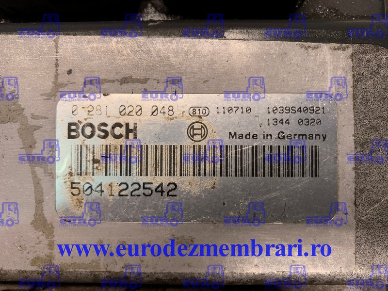 CALCULATOR MOTOR IVECO 504122542, 0281020048 - كتلة التحكم - شاحنة: صور 2 CALCULATOR MOTOR IVECO 504122542, 0281020048 - كتلة التحكم - شاحنة: صور 2