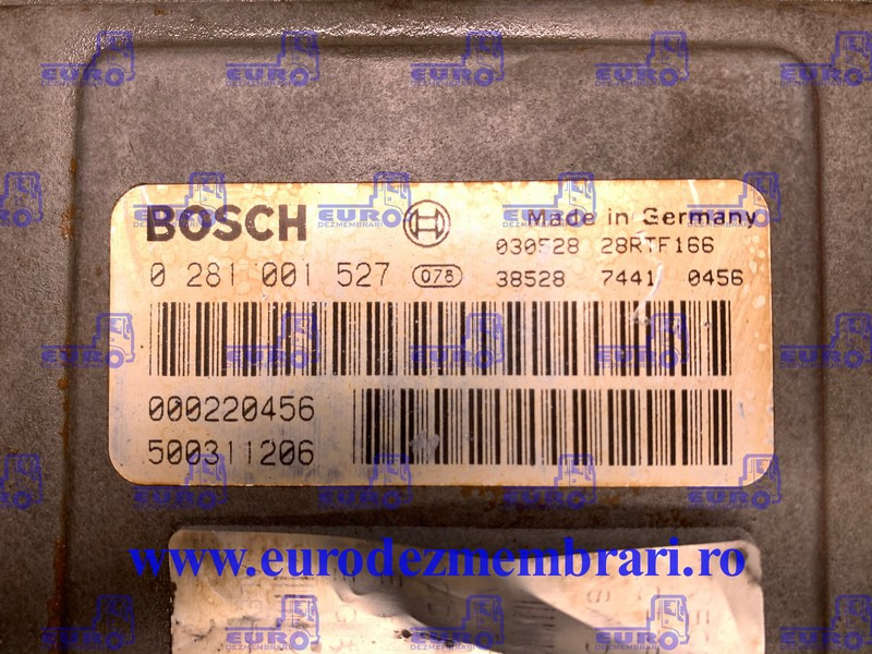 CALCULATOR MOTOR IVECO CURSOR 8 E3 500311206, 0281001527 - كتلة التحكم - شاحنة: صور 2 CALCULATOR MOTOR IVECO CURSOR 8 E3 500311206, 0281001527 - كتلة التحكم - شاحنة: صور 2