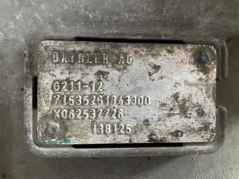 CUTIE DE VITEZE FARA RETARDER MERCEDES MP4 G211-12 - علبة التروس - شاحنة: صور 5 CUTIE DE VITEZE FARA RETARDER MERCEDES MP4 G211-12 - علبة التروس - شاحنة: صور 5