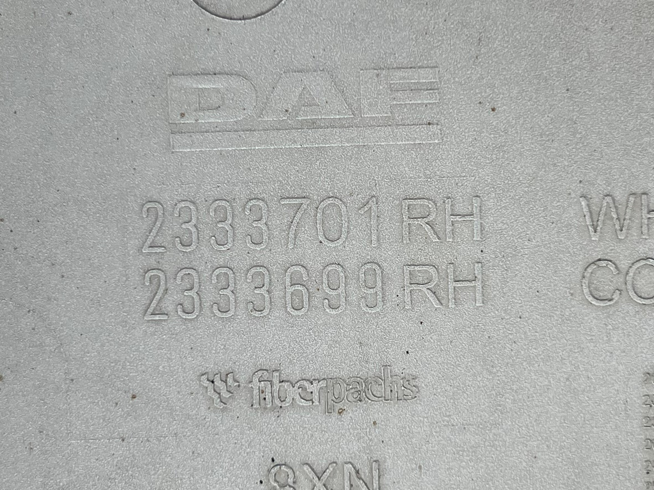 PARAVANT LATERAL DREAPTA DAF XF XG 2333701, 2333669 - هيكل السيارة الخارجية - شاحنة: صور 3 PARAVANT LATERAL DREAPTA DAF XF XG 2333701, 2333669 - هيكل السيارة الخارجية - شاحنة: صور 3