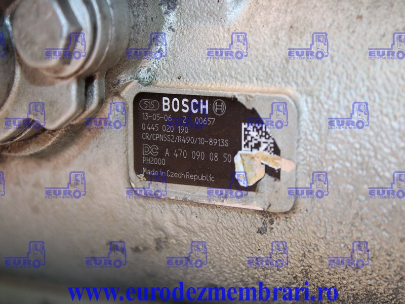 POMPA INALTA PRESIUNE MERCEDES ACTROS MP4 A4700900850, A4700902150 - مضخات الوقود - شاحنة: صور 3 POMPA INALTA PRESIUNE MERCEDES ACTROS MP4 A4700900850, A4700902150 - مضخات الوقود - شاحنة: صور 3