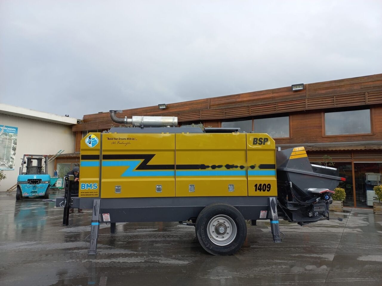 BMS BSP 1409 - مضخة خرسانة ثابتة: صور 3 BMS BSP 1409 - مضخة خرسانة ثابتة: صور 3