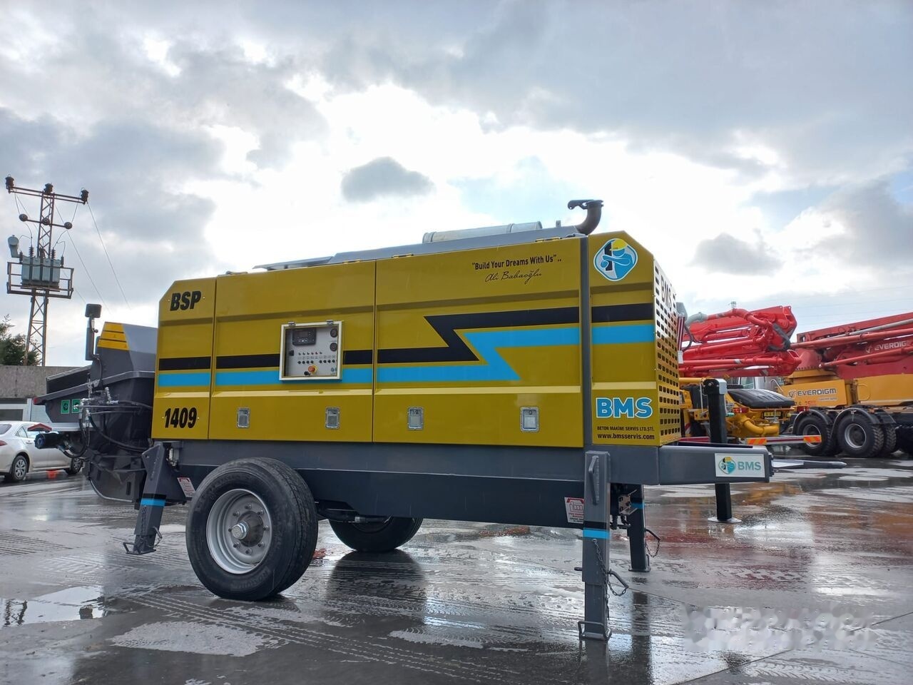 BMS BSP 1409 - مضخة خرسانة ثابتة: صور 5 BMS BSP 1409 - مضخة خرسانة ثابتة: صور 5