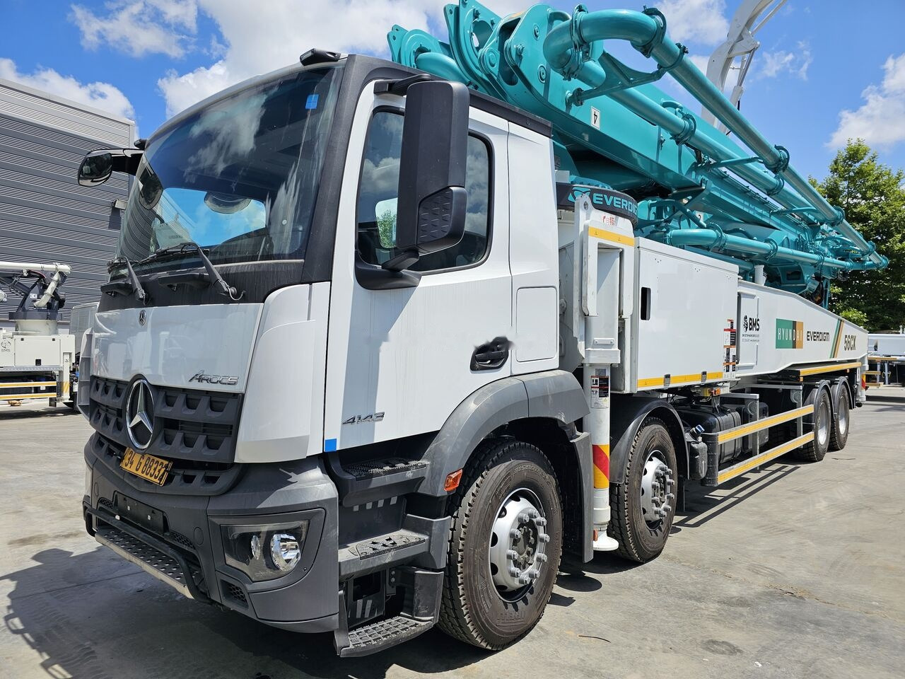 مضخة خرسانة جديد Mercedes-Benz Arocs 4143 P E6: صور 6