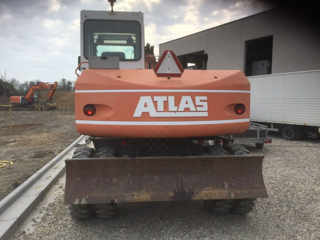 Atlas 1104 - حفارة على عجلات: صور 2 Atlas 1104 - حفارة على عجلات: صور 2
