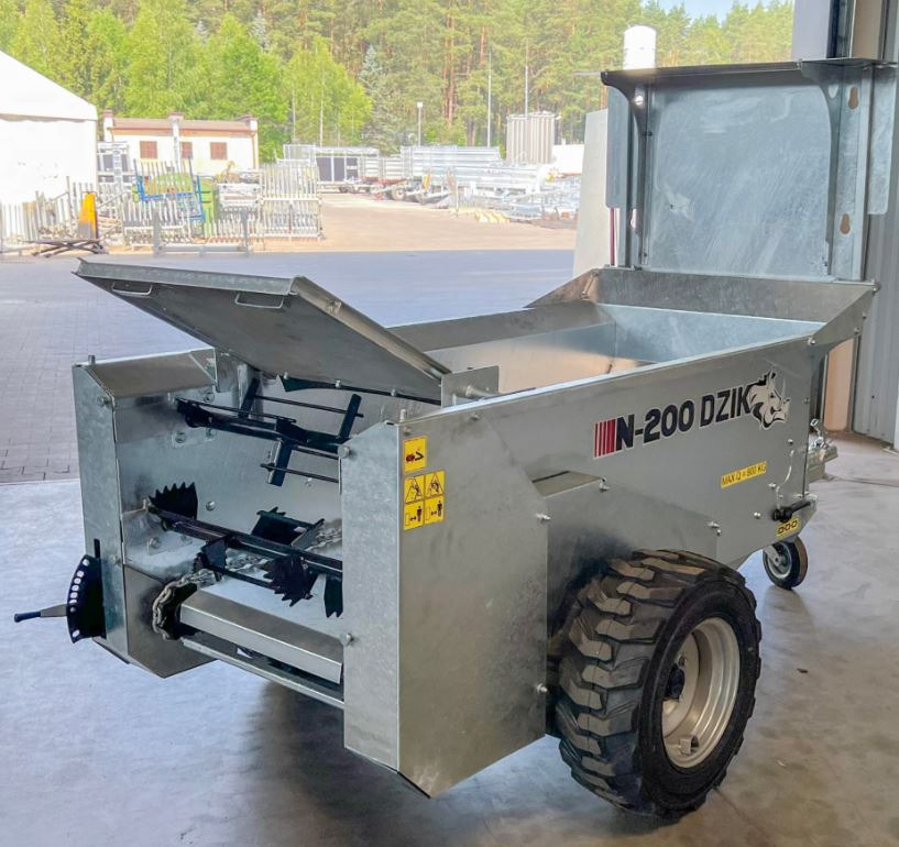 Cynkomet Rozrzutnik obornika 800 kg / Miststreuer Mini / SPREADER N-200 - نثر السماد: صور 1 Cynkomet Rozrzutnik obornika 800 kg / Miststreuer Mini / SPREADER N-200 - نثر السماد: صور 1