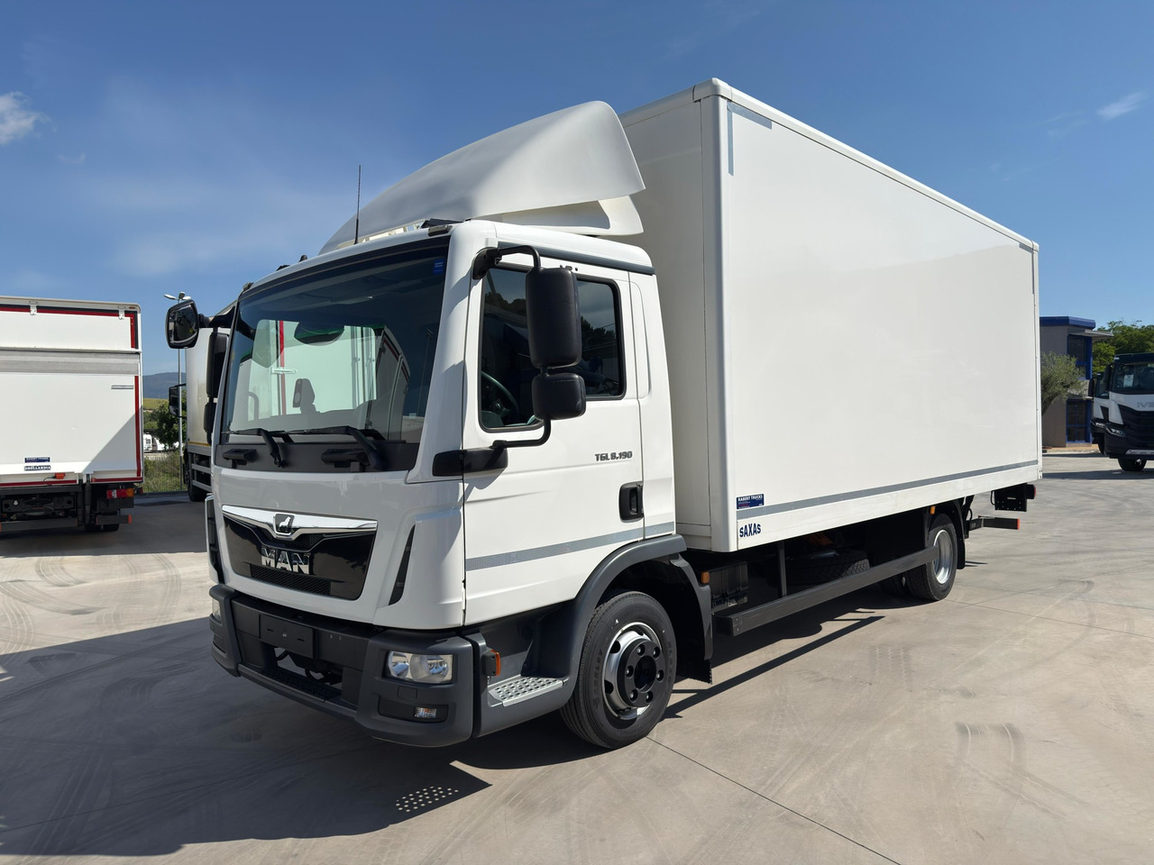 MAN 8.190TGL E6 (VAN) - بصندوق مغلق شاحنة: صور 1 MAN 8.190TGL E6 (VAN) - بصندوق مغلق شاحنة: صور 1