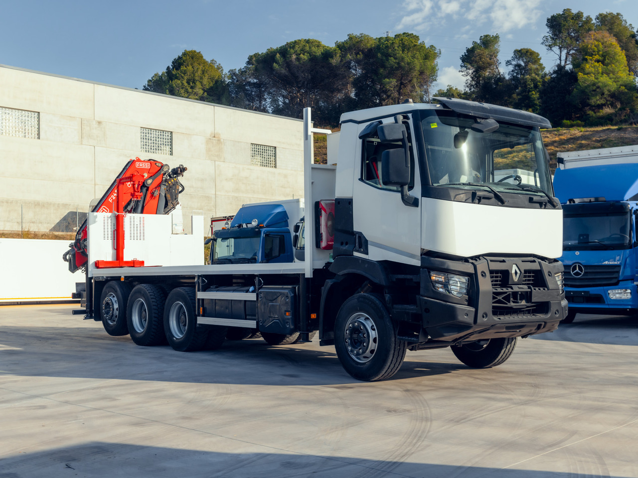 RENAULT C460 E6 (Platform) - شاحنات مسطحة, شاحنة كرين: صور 2 RENAULT C460 E6 (Platform) - شاحنات مسطحة, شاحنة كرين: صور 2