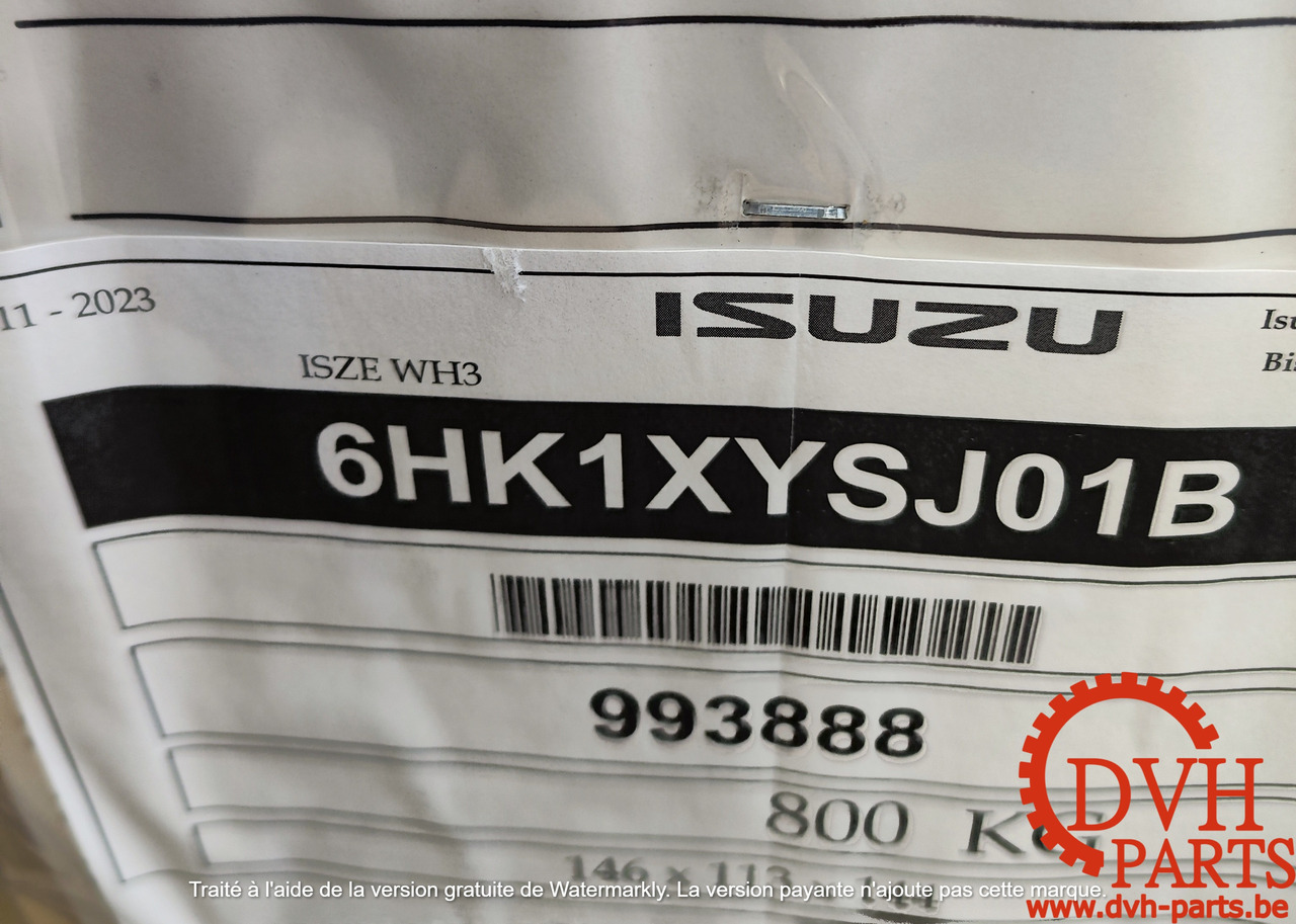 ISUZU 6HK1-XYSJ-01B - المحرك - حفارات زحافة: صور 1 ISUZU 6HK1-XYSJ-01B - المحرك - حفارات زحافة: صور 1