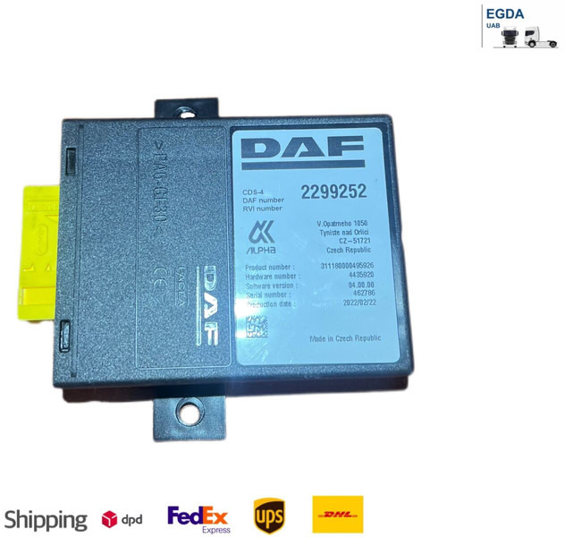 DAF - كتلة التحكم: صور 1 DAF - كتلة التحكم: صور 1