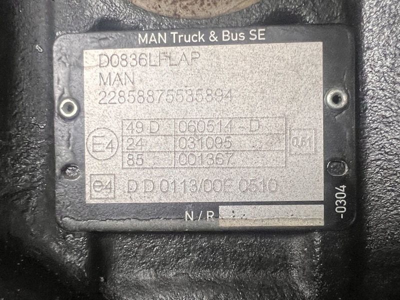 MAN D0836LFLAP - المحرك: صور 5 MAN D0836LFLAP - المحرك: صور 5