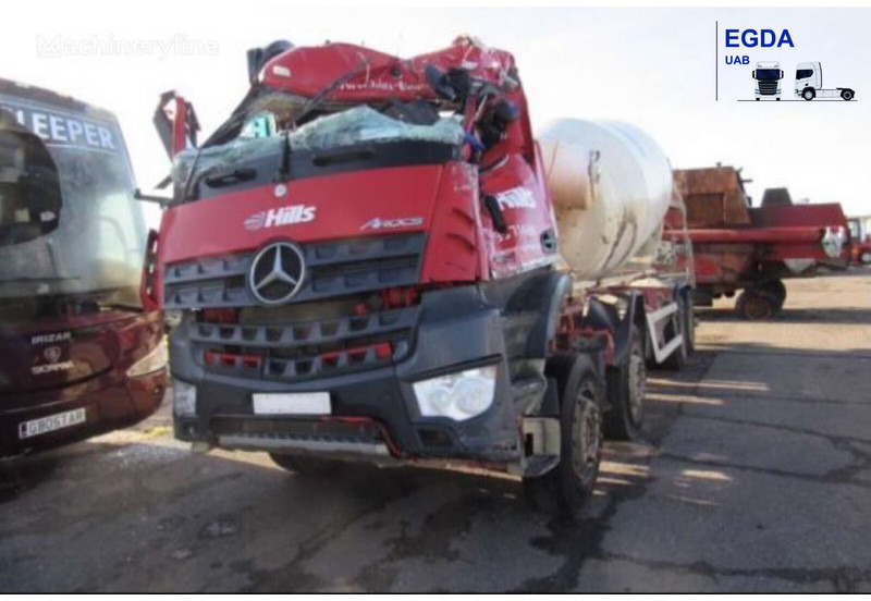 Mercedes-Benz Actros - شاحنة خلاطة خرسانة: صور 1 Mercedes-Benz Actros - شاحنة خلاطة خرسانة: صور 1