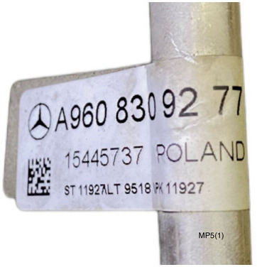 Mercedes-Benz MP5 - جزء تكييف الهواء: صور 2 Mercedes-Benz MP5 - جزء تكييف الهواء: صور 2