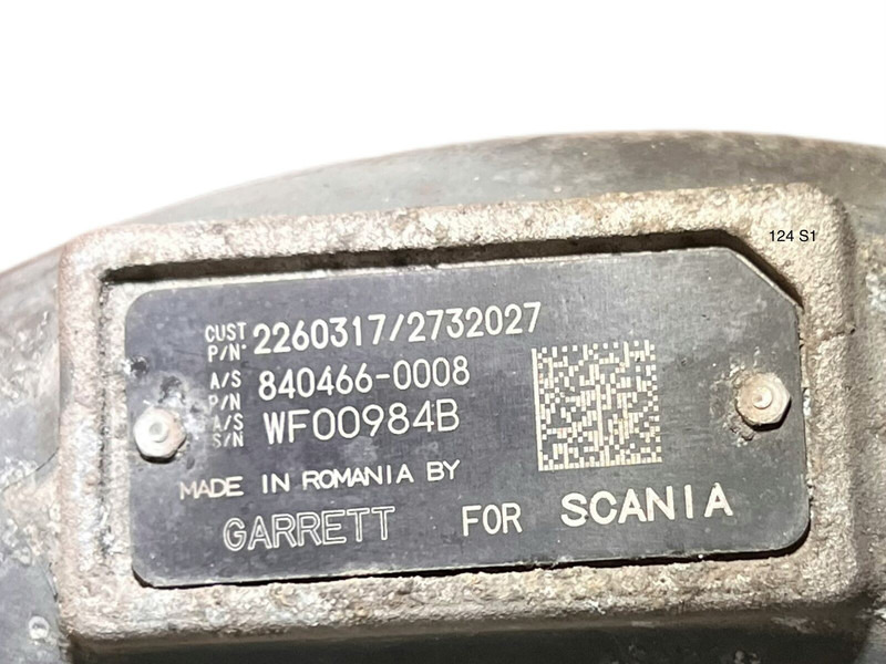 Scania Garrett - الشاحن التوربيني: صور 3 Scania Garrett - الشاحن التوربيني: صور 3