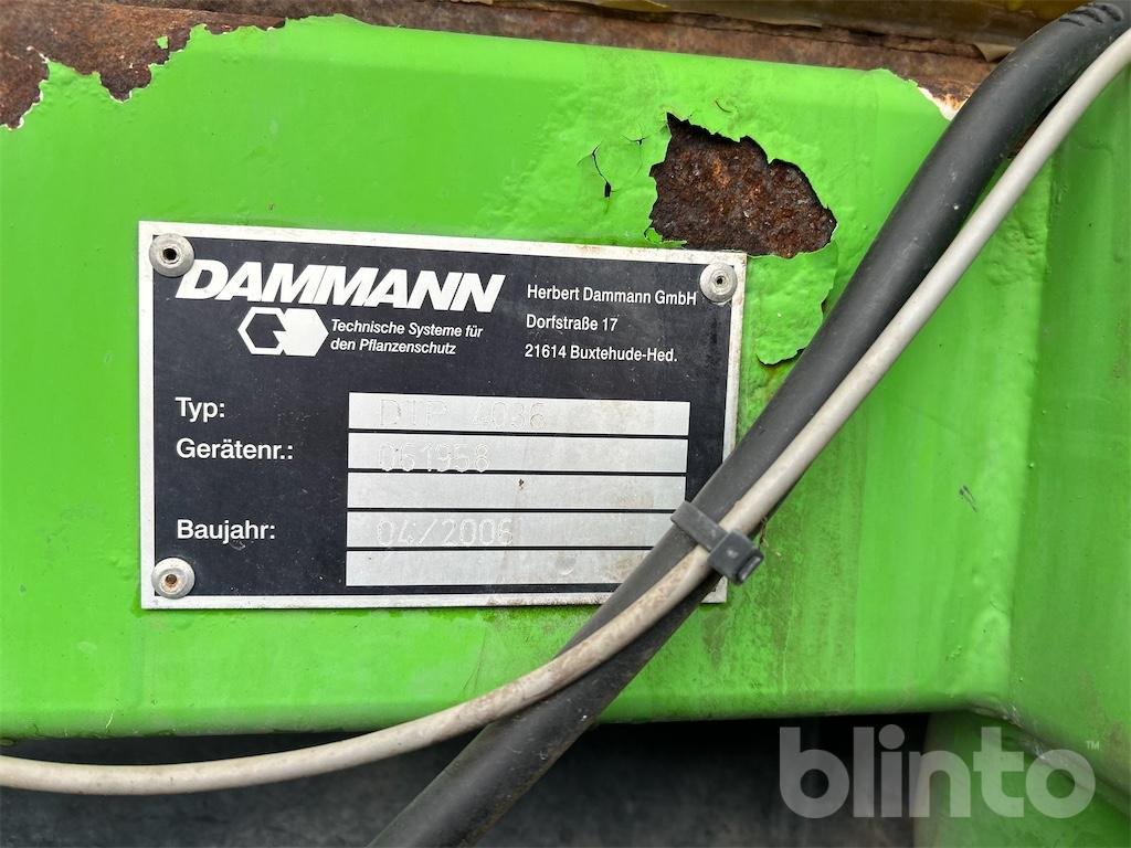 Dammann Trac DT 2000 H mit 4036 Aufbau - آلة الرش ذاتية الحركة: صور 5 Dammann Trac DT 2000 H mit 4036 Aufbau - آلة الرش ذاتية الحركة: صور 5
