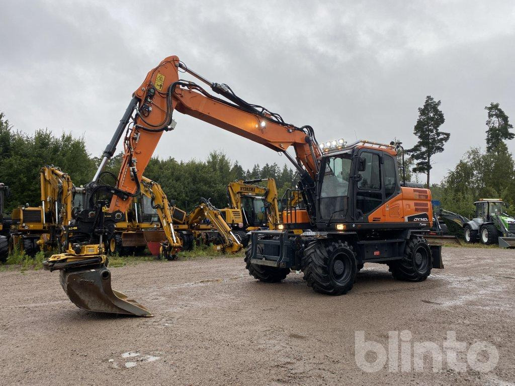 Doosan DX 140W - حفارة على عجلات: صور 3 Doosan DX 140W - حفارة على عجلات: صور 3