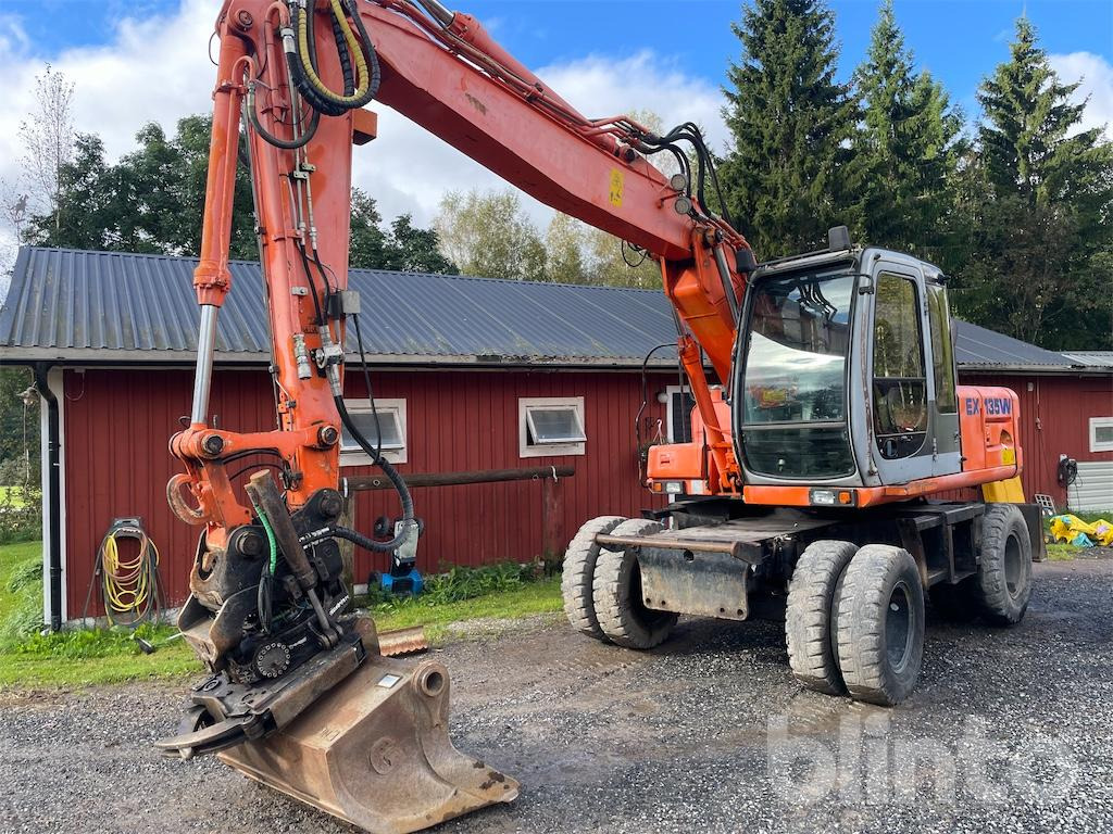 Fiat/Hitachi Ex 135w - حفارة على عجلات: صور 2 Fiat/Hitachi Ex 135w - حفارة على عجلات: صور 2