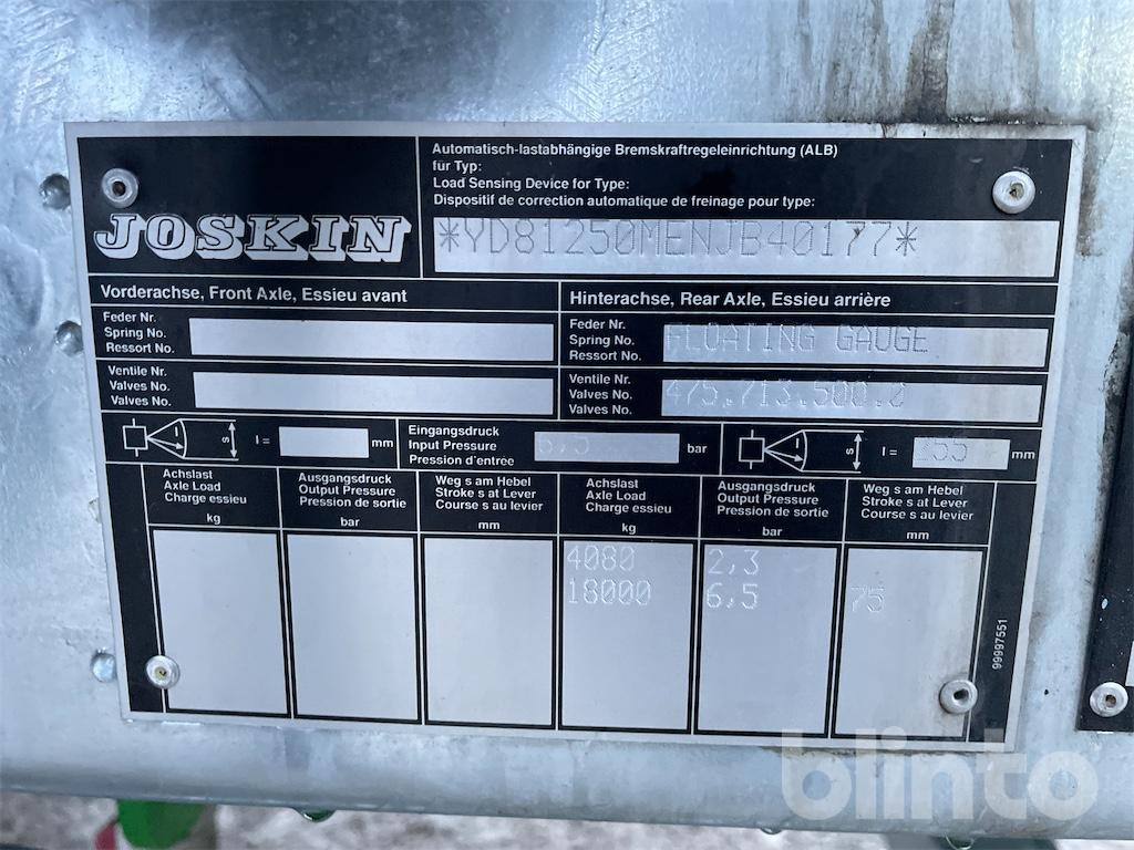 Joskin MODULO2 12000 MEB (2022) - صهريج السماد السائل: صور 5 Joskin MODULO2 12000 MEB (2022) - صهريج السماد السائل: صور 5