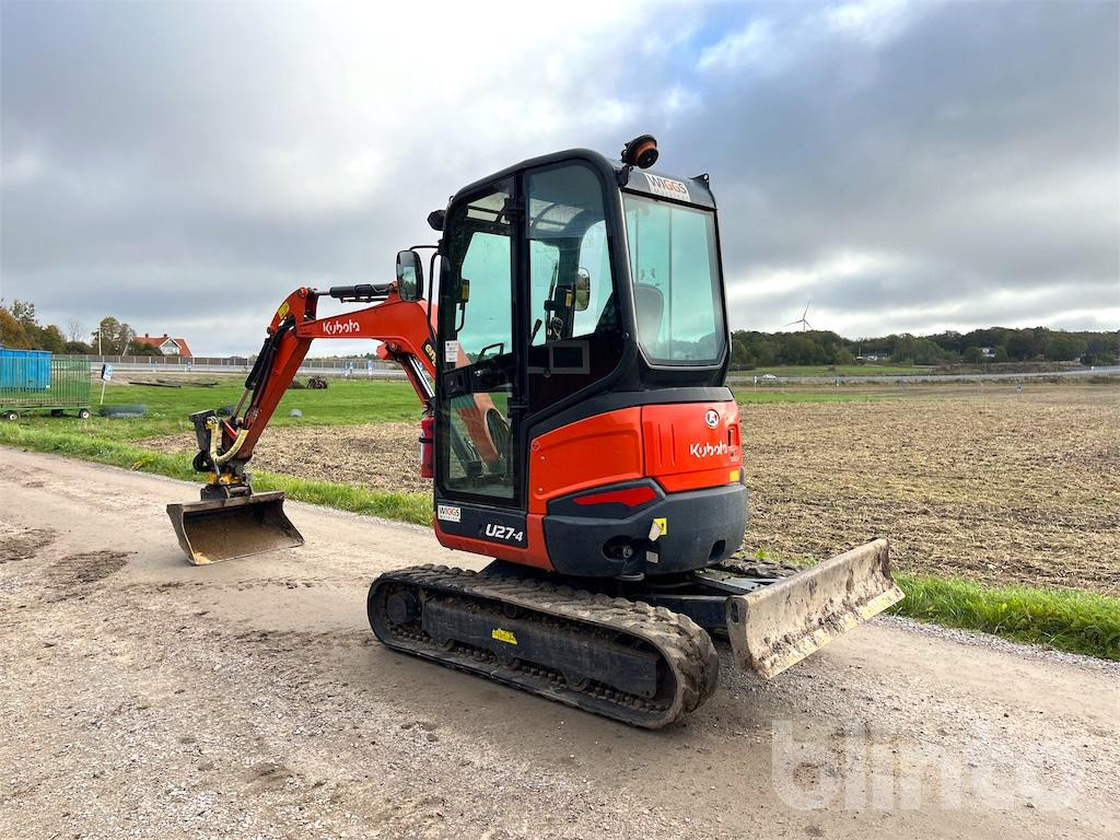 حفارة مصغرة Kubota U27-4 minigrävare: صور 7 حفارة مصغرة Kubota U27-4 minigrävare: صور 7